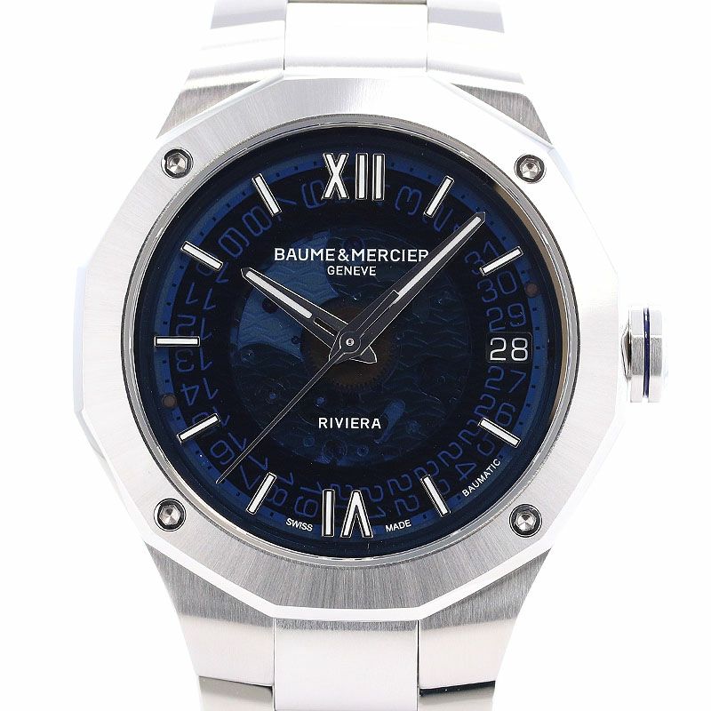 【中古】BAUME & MERCIER RIVIERA BAUMATIC ボーム&メルシェ リビエラ ボーマティック MOA10714