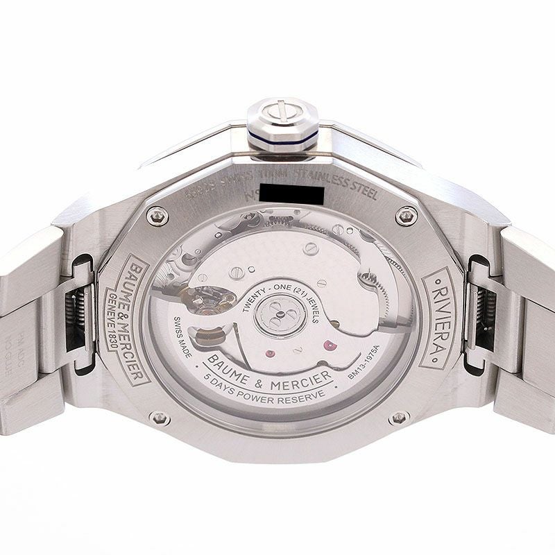 【中古】BAUME & MERCIER RIVIERA BAUMATIC ボーム&メルシェ リビエラ ボーマティック MOA10714