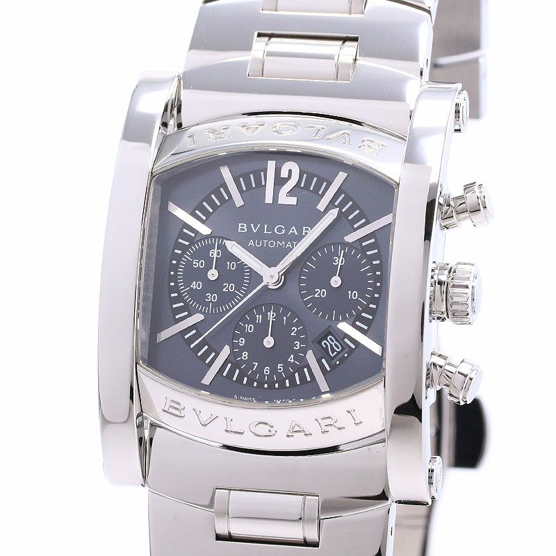 【中古】BVLGARI ASSIOMA CHRONOGRAPH ブルガリ アショーマ クロノグラフ AA44SCH