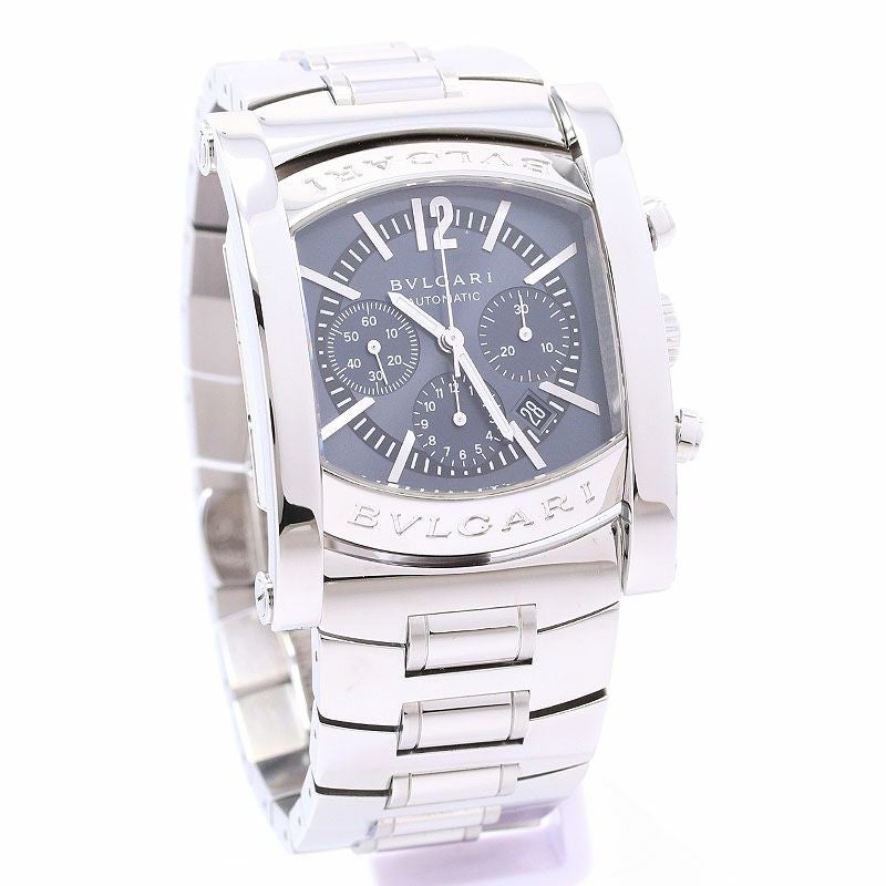 【中古】BVLGARI ASSIOMA CHRONOGRAPH ブルガリ アショーマ クロノグラフ AA44SCH