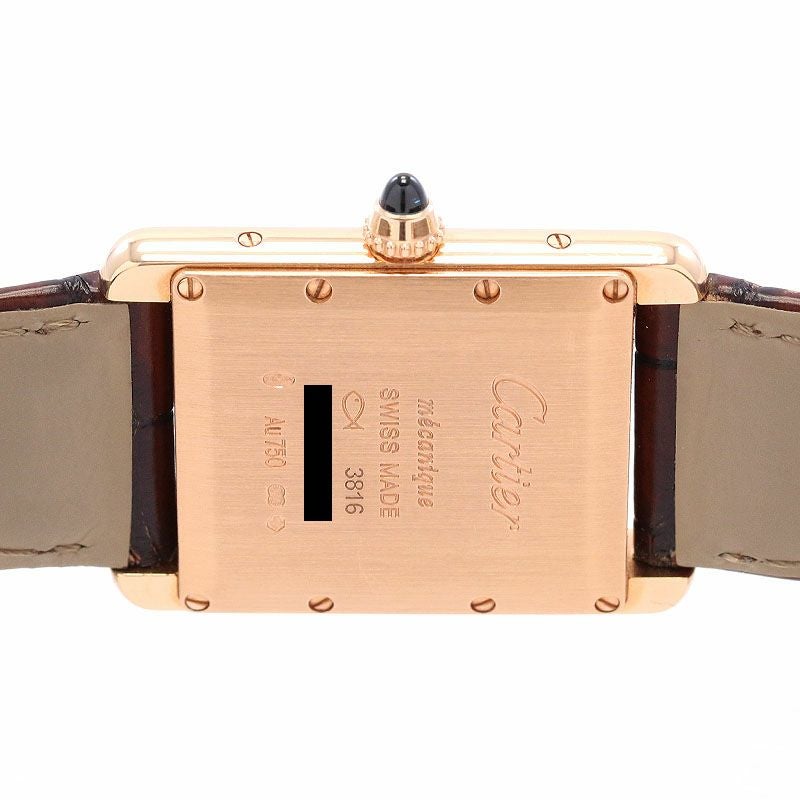 【中古】CARTIER TANK LOUIS CARTIER LARGE MODEL カルティエ タンク ルイ カルティエ LM WGTA0011
