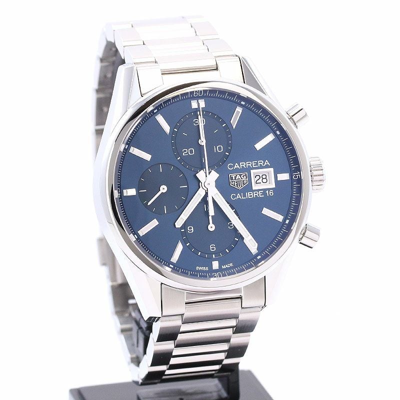 【中古】TAG HEUER CARRERA CALIBRE 16 CHRONOGRAPH タグ・ホイヤー カレラ キャリバー16 クロノグラフ CBK2112.BA0715