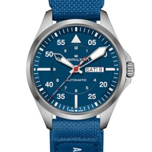 HAMILTON KHAKI AVIATION PILOT DAY DATE AUTO - AIR-GLACIERS EDITION ハミルトン カーキ アビエーション パイロット デイデイト オート エアー グラシエ エディション H64655941