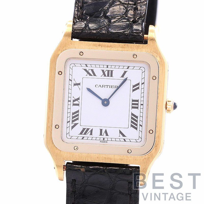 【中古】CARTIER SANTOS DUMONT DEUX ORS カルティエ サントス-デュモン デュオール 85524252 (96061)