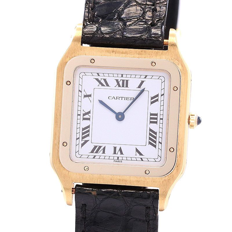 【中古】CARTIER SANTOS DUMONT DEUX ORS カルティエ サントス-デュモン デュオール 85524252 (96061)