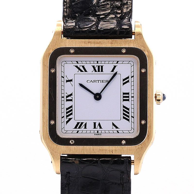 【中古】CARTIER SANTOS DUMONT DEUX ORS カルティエ サントス-デュモン デュオール 85524252 (96061)