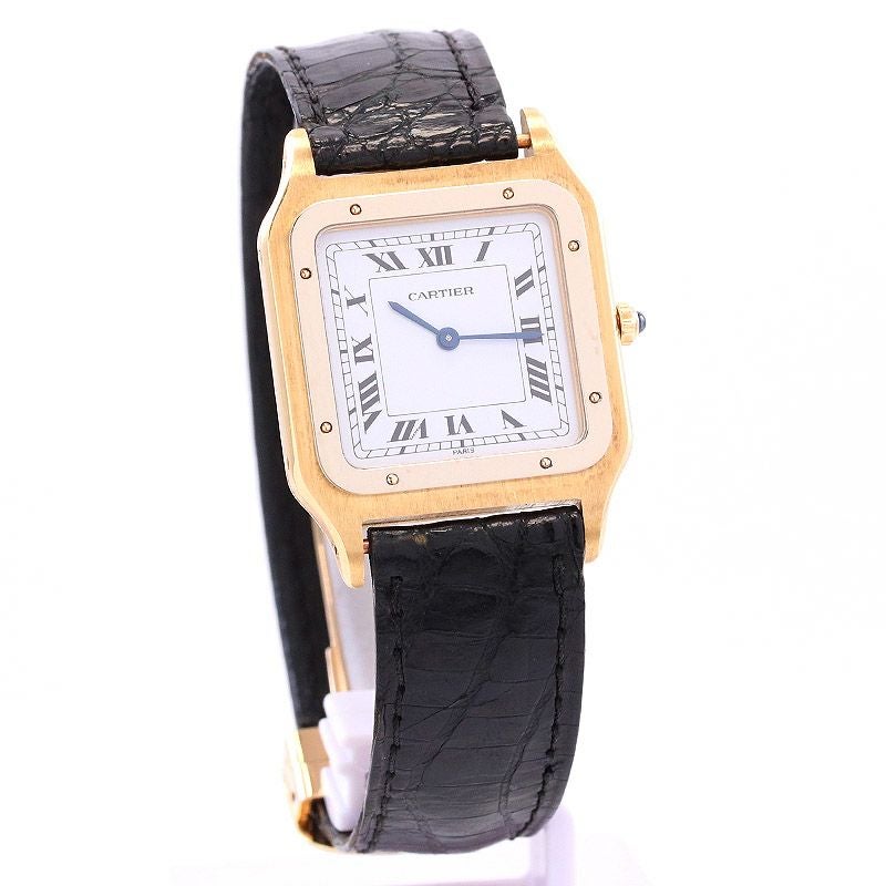 【中古】CARTIER SANTOS DUMONT DEUX ORS カルティエ サントス-デュモン デュオール 85524252 (96061)