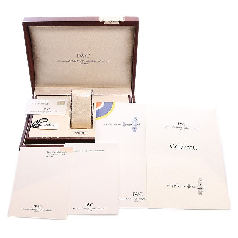 【中古】IWC PILOT'S WATCH MARK XV SPITFIRE BATTLE OF BRITAIN アイ・ダブリュー・シー パイロット・ウォッチ・マークXV・スピットファイア バトル・オブ・ブリテン IW325305 (3253-005)