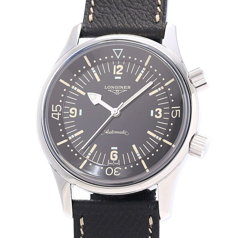 【中古】LONGINES LEGEND DIVER AUTOMATIC 42MM ロンジン レジェンド ダイバー オートマティック 42MM L3.674.4.56.0 (L36744560)