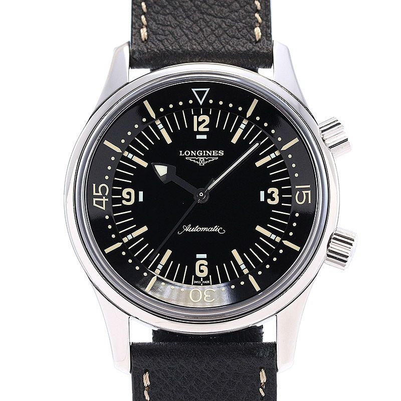 【中古】LONGINES LEGEND DIVER AUTOMATIC 42MM ロンジン レジェンド ダイバー オートマティック 42MM L3.674.4.56.0 (L36744560)