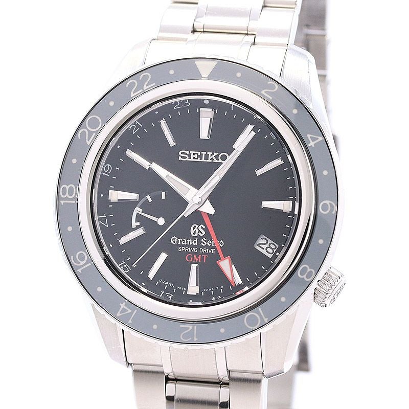 【中古】GRAND SEIKO 9R SPRING DRIVE GMT MASTER SHOP LIMITED グランドセイコー 9R スプリングドライブ GMT マスターショップ限定 SBGE001 (9R66-0AA0)