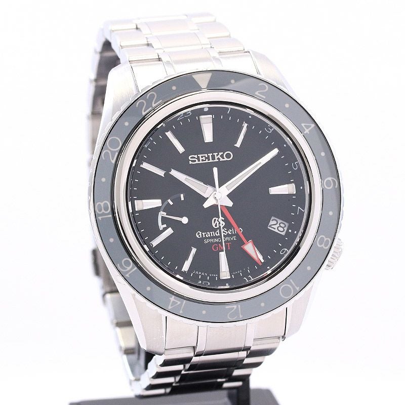 【中古】GRAND SEIKO 9R SPRING DRIVE GMT MASTER SHOP LIMITED グランドセイコー 9R スプリングドライブ GMT マスターショップ限定 SBGE001 (9R66-0AA0)