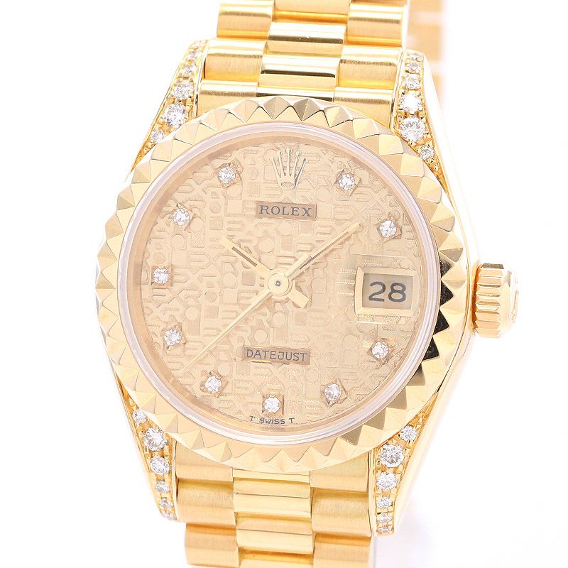 【中古】ROLEX OYSTER PERPETUAL DATEJUST ロレックス オイスターパーペチュアル デイトジャスト 69188G