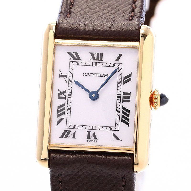 【中古】CARTIER TANK LOUIS CARTIER LARGE MODEL カルティエ タンク ルイ カルティエ LM 81720552 (78086)