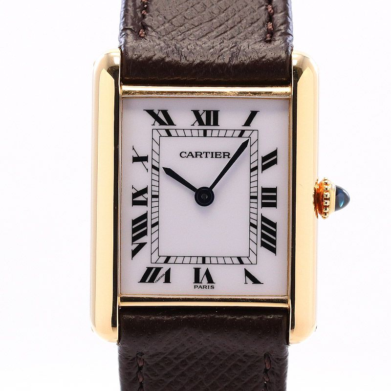 【中古】CARTIER TANK LOUIS CARTIER LARGE MODEL カルティエ タンク ルイ カルティエ LM 81720552 (78086)