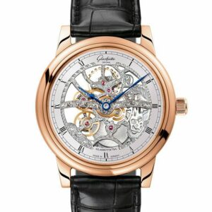 GLASHUTTE ORIGINAL Senator Manual Winding Skeletonized Edition グラスヒュッテ・オリジナル セネタ・マニュアル・ワインディング・スケルトン 1-49-18-01-05-30