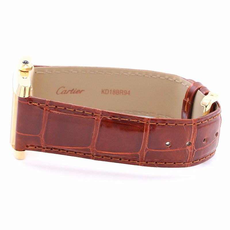 【中古】CARTIER TANK FRANCAISE LARGE MODEL カルティエ タンクフランセーズ LM W5000156
