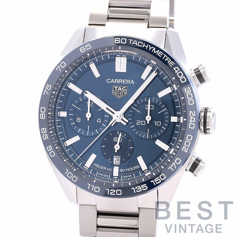【中古】TAG HEUER CARRERA CALIBER HEUER 02 SPORTS CHRONOGRAPH タグ・ホイヤー カレラ キャリバー ホイヤー02 スポーツクロノグラフ CBN2A1A.BA0643