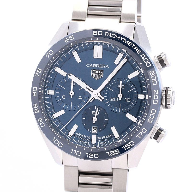 【中古】TAG HEUER CARRERA CALIBER HEUER 02 SPORTS CHRONOGRAPH タグ・ホイヤー カレラ キャリバー ホイヤー02 スポーツクロノグラフ CBN2A1A.BA0643