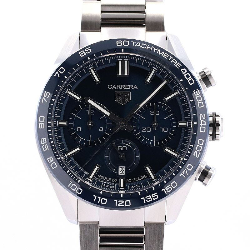 【中古】TAG HEUER CARRERA CALIBER HEUER 02 SPORTS CHRONOGRAPH タグ・ホイヤー カレラ キャリバー ホイヤー02 スポーツクロノグラフ CBN2A1A.BA0643