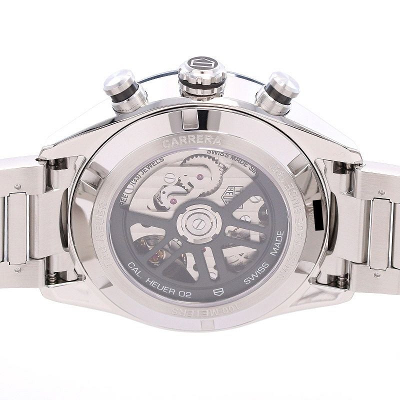 【中古】TAG HEUER CARRERA CALIBER HEUER 02 SPORTS CHRONOGRAPH タグ・ホイヤー カレラ キャリバー ホイヤー02 スポーツクロノグラフ CBN2A1A.BA0643