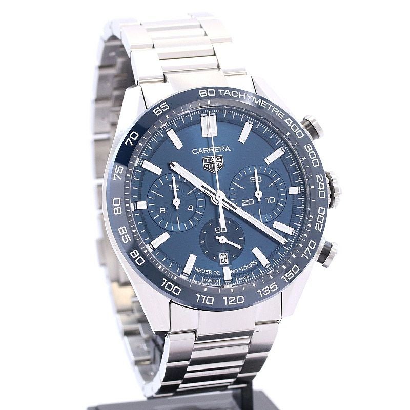 【中古】TAG HEUER CARRERA CALIBER HEUER 02 SPORTS CHRONOGRAPH タグ・ホイヤー カレラ キャリバー ホイヤー02 スポーツクロノグラフ CBN2A1A.BA0643