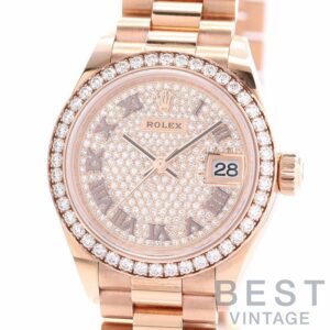 【中古】ROLEX OYSTER PERPETUAL LADY DATEJUST WATCH 28 ロレックス オイスター パーペチュアル レディ デイトジャスト ウォッチ 28 279135RBR