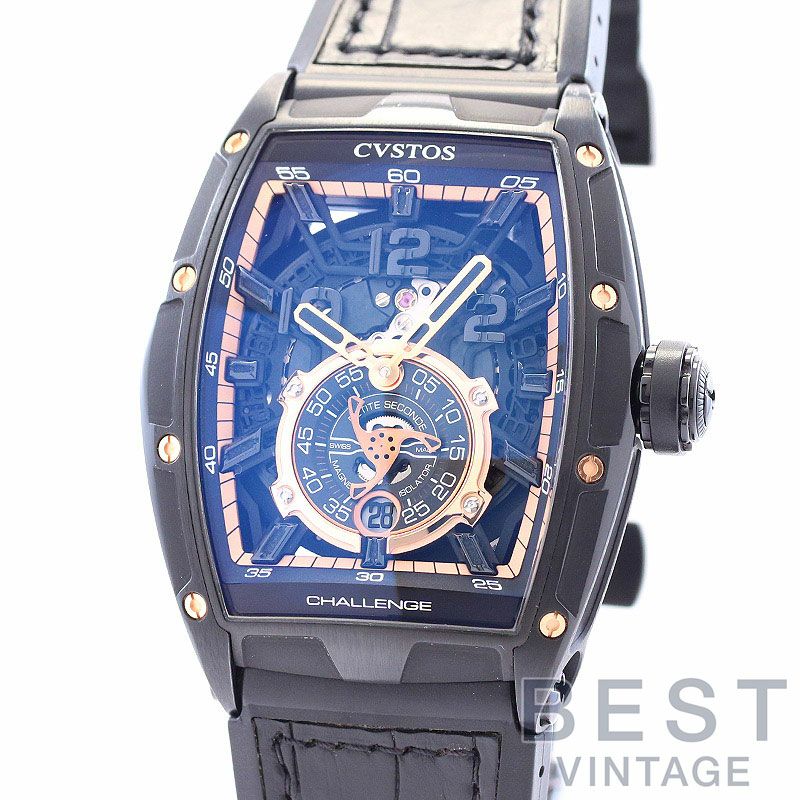 【中古】CVSTOS CHALLENGE JETLINER II P-s AUTOMATIC EYE EYE ISUZU LIMITED クストス チャレンジ ジェットライナーII P-S オートマティック アイアイイスズ限定 CVT-JET2-PS-ISUZU BKTT