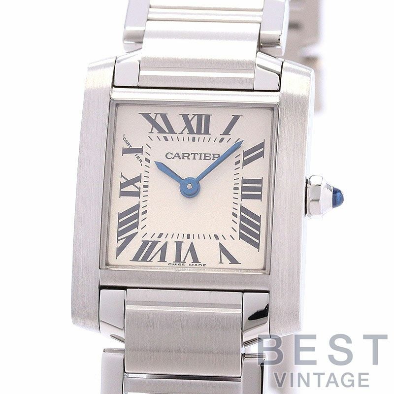 【中古】CARTIER TANK FRANCAISE SMALL MODEL カルティエ タンク フランセーズ SM W51008Q3