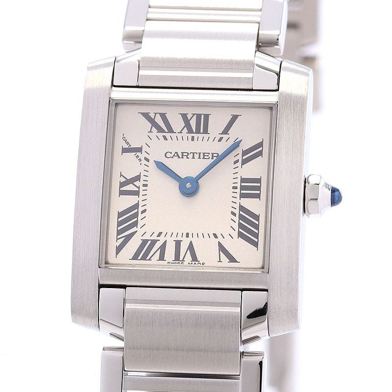 【中古】CARTIER TANK FRANCAISE SMALL MODEL カルティエ タンク フランセーズ SM W51008Q3