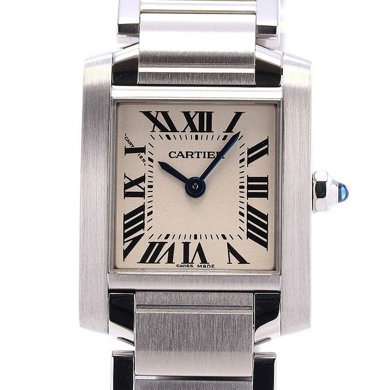 【中古】CARTIER TANK FRANCAISE SMALL MODEL カルティエ タンク フランセーズ SM W51008Q3