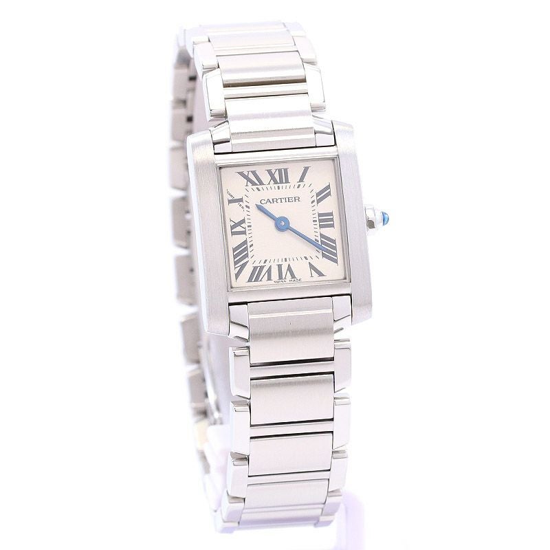 【中古】CARTIER TANK FRANCAISE SMALL MODEL カルティエ タンク フランセーズ SM W51008Q3
