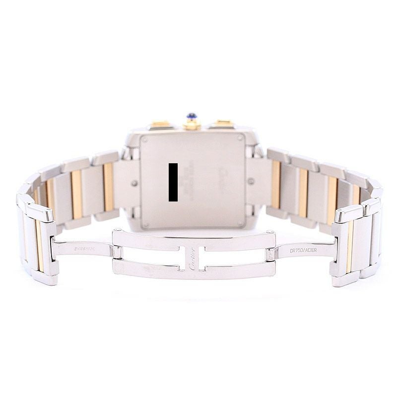 【中古】CARTIER TANK FRANCAISE EXTRA-LARGE MODEL CHRONO REFLEX カルティエ タンクフランセーズXL クロノリフレックス W51004Q4