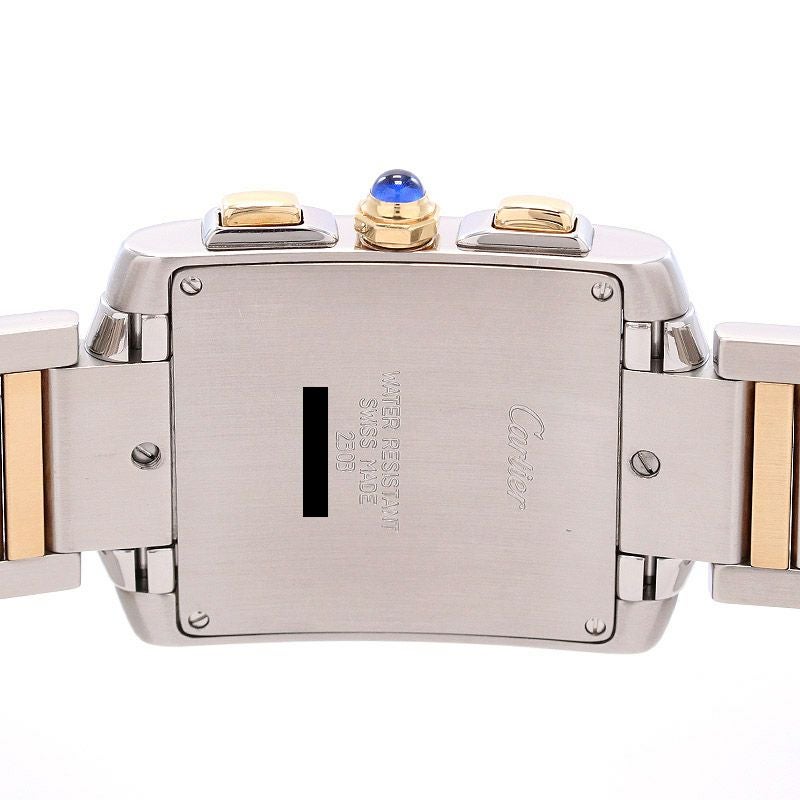 【中古】CARTIER TANK FRANCAISE EXTRA-LARGE MODEL CHRONO REFLEX カルティエ タンクフランセーズXL クロノリフレックス W51004Q4