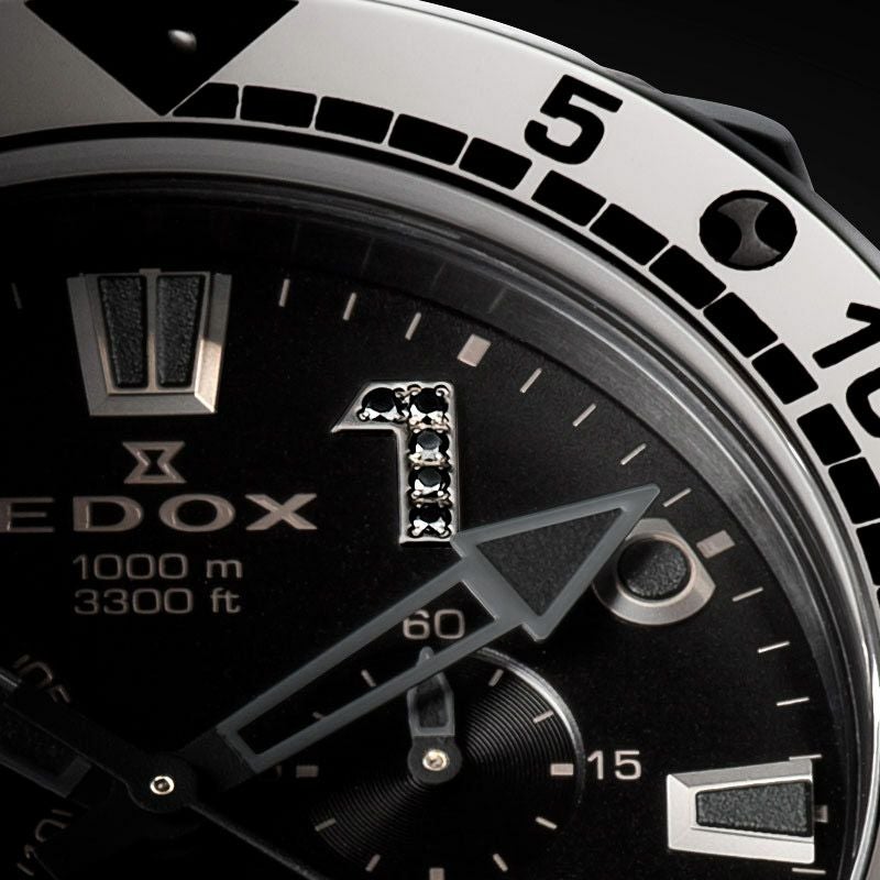 EDOX CHRONOFFSHORE-1 CHRONOGRAPH JAPAN LIMITED EDITION エドックス クロノオフショア1 クロノグラフ ジャパン リミテッド エディション 10242-NGMCAS-NDGM