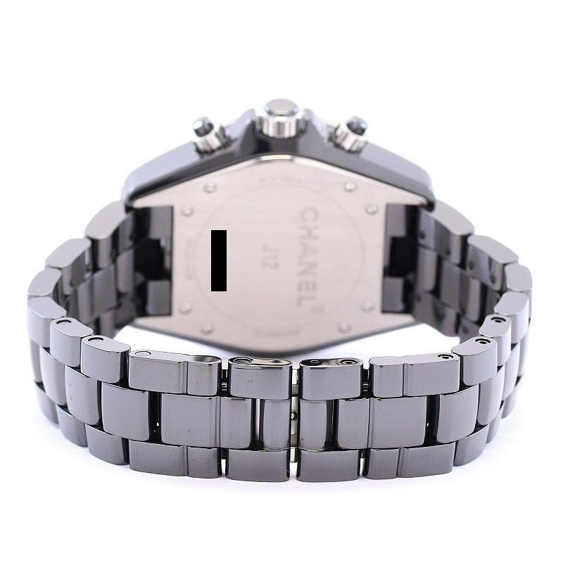 【中古】CHANEL J12 CHRONOGRAPH BLACK CERAMIC シャネル J12 クロノグラフ ブラックセラミック H2419