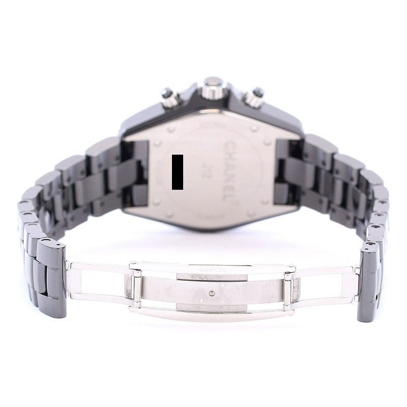 【中古】CHANEL J12 CHRONOGRAPH BLACK CERAMIC シャネル J12 クロノグラフ ブラックセラミック H2419
