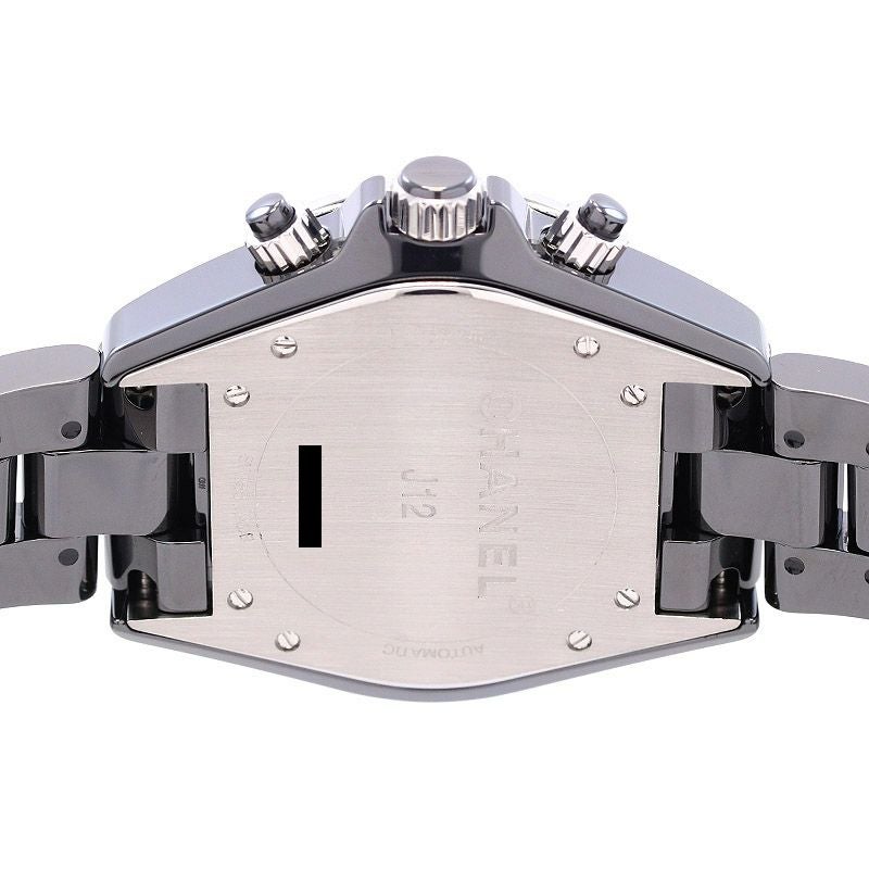 【中古】CHANEL J12 CHRONOGRAPH BLACK CERAMIC シャネル J12 クロノグラフ ブラックセラミック H2419
