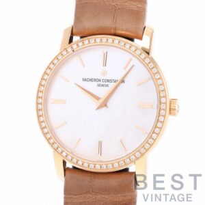 【中古】VACHERON CONSTANTIN TRADITIONNELLE QUARTZ ヴァシュロン・コンスタンタン トラディショナル クォーツ 25558/000R-B156