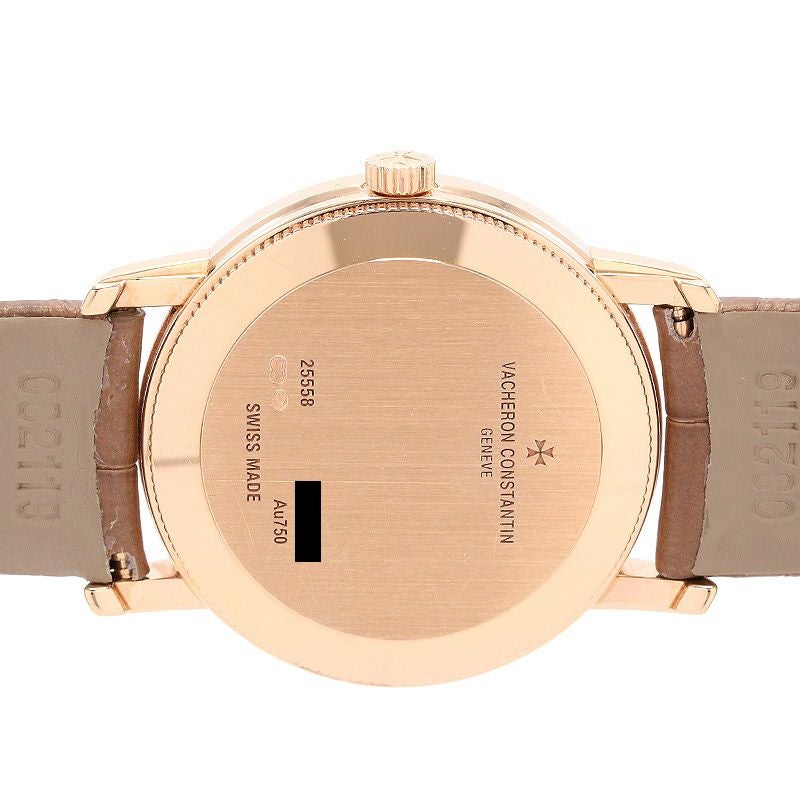 【中古】VACHERON CONSTANTIN TRADITIONNELLE QUARTZ ヴァシュロン・コンスタンタン トラディショナル クォーツ 25558/000R-B156