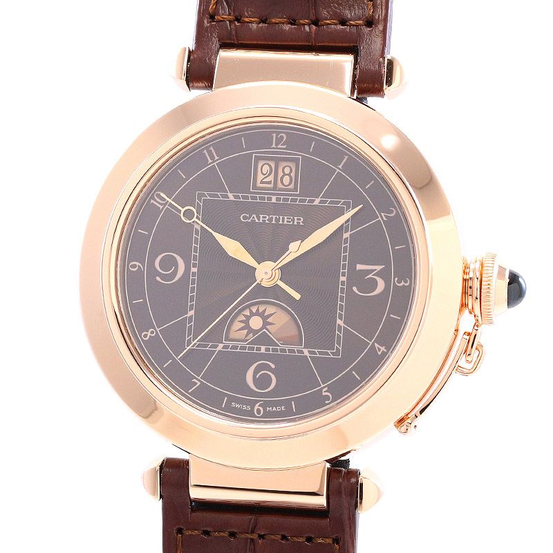【中古】CARTIER PASHA EXTRA-LARGE MODEL NIGHT & DAY 42MM カルティエ パシャ 42MM / パシャ XL ナイト&デイ W3030001