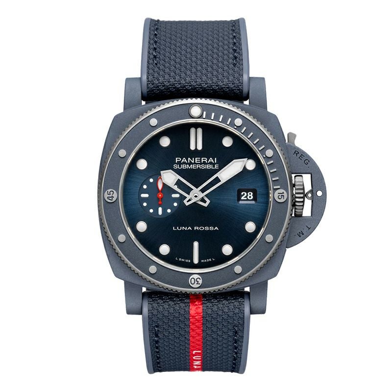 PANERAI SUBMERSIBLE QUARANTAQUATTRO LUNA ROSSA Ti-Ceramitech(TM) パネライ サブマーシブル クアランタクアトロ ルナ・ロッサ Ti-Ceramitech(TM) PAM01466