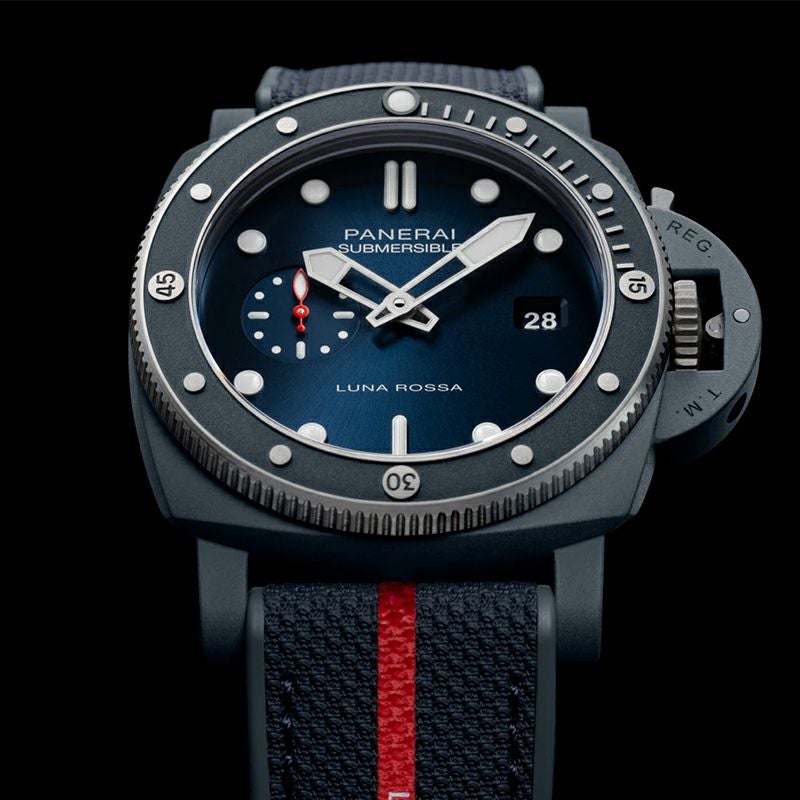 PANERAI SUBMERSIBLE QUARANTAQUATTRO LUNA ROSSA Ti-Ceramitech(TM) パネライ サブマーシブル クアランタクアトロ ルナ・ロッサ Ti-Ceramitech(TM) PAM01466