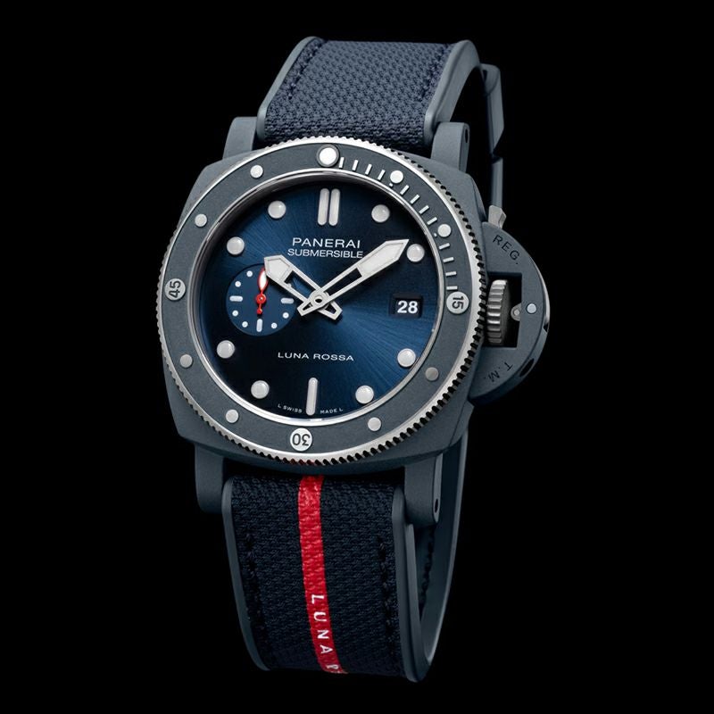 PANERAI SUBMERSIBLE QUARANTAQUATTRO LUNA ROSSA Ti-Ceramitech(TM) パネライ サブマーシブル クアランタクアトロ ルナ・ロッサ Ti-Ceramitech(TM) PAM01466