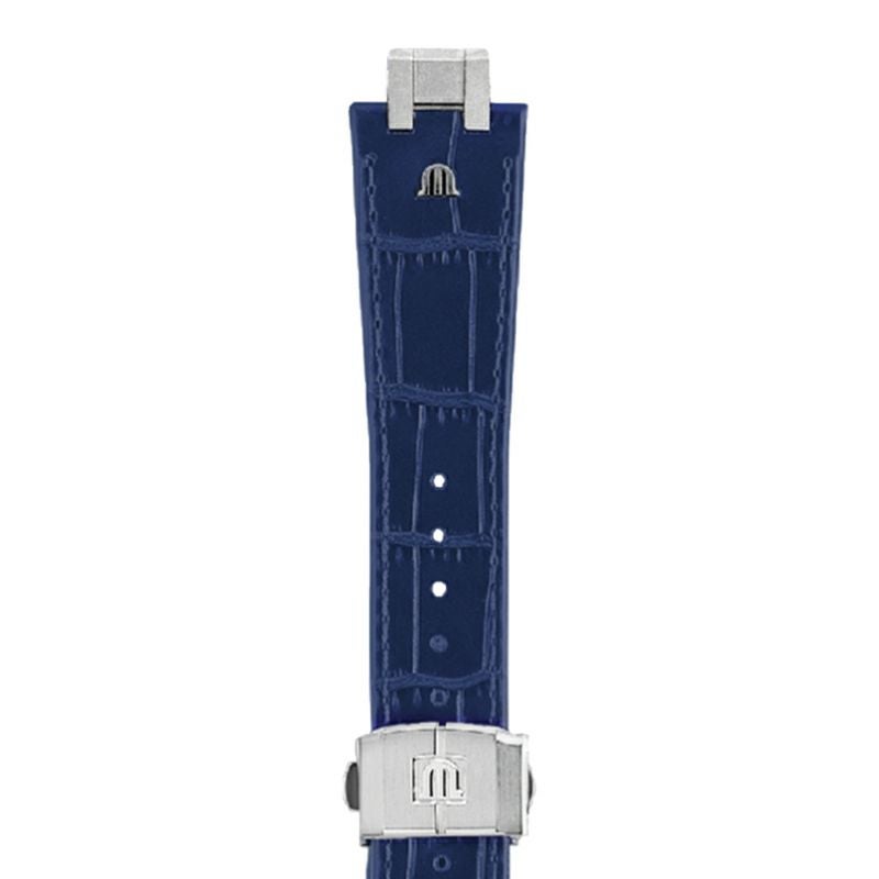 MAURICE LACROIX Blue Calf Leather Strap モーリス・ラクロア ブルーカーフレザーストラップ AI6008、AI6058、AI6158のモデルと互換性あり ML823-005052