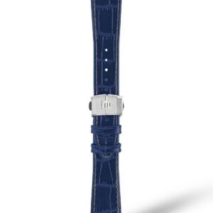MAURICE LACROIX Blue Calf Leather Strap モーリス・ラクロア ブルーカーフレザーストラップ AI1108、AI6007、AI6057のモデルと互換性あり ML824-005036