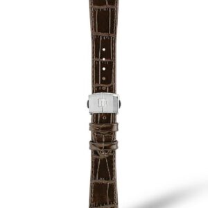MAURICE LACROIX Brown Calf Leather Strap モーリス・ラクロア ブラウンカーフレザーストラップ AI1108、AI6007、AI6057のモデルと互換性あり ML824-005043