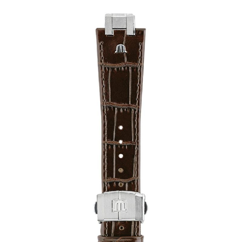 MAURICE LACROIX Brown Calf Leather Strap モーリス・ラクロア ブラウンカーフレザーストラップ AI6008、AI6058、AI6158のモデルと互換性あり ML823-005050