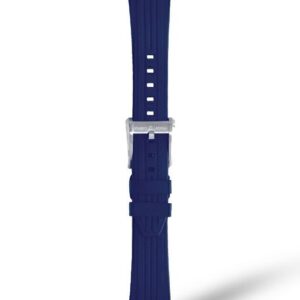 MAURICE LACROIX Blue Rubber Strap モーリス・ラクロア ブルーラバーストラップ AI6038およびAI6088のモデルと互換性あり ML822-005027