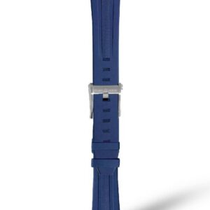 MAURICE LACROIX Blue Rubber Strap モーリス・ラクロア ブルーラバーストラップ AI1108、AI6007、AI6057のモデルと互換性あり ML822-005031